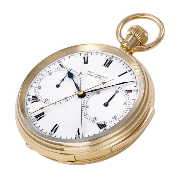 Highly important English gold one-minute tourbillon Circa 1897