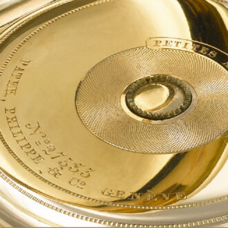 Unique Swiss 18k gold half-hunting pocket watch Circa 1868