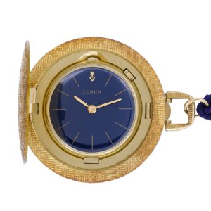 Swiss gold concealed Lady's pendant watch Circa 1980