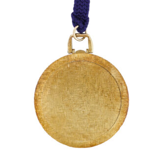 Swiss gold concealed Lady's pendant watch Circa 1980