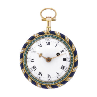Swiss gold promotion watch made for the French market Circa 1783 Swiss gold promotion watch made for the French market Circa 1783