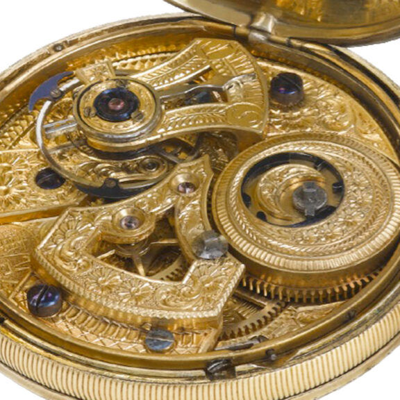 Swiss gilt-metal watch made for the Chinese market Circa 1820 Swiss gilt-metal watch made for the Chinese market Circa 1820