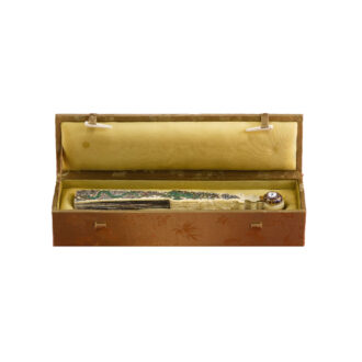 English 20K gold fan watch for the Chinese market Circa 1875