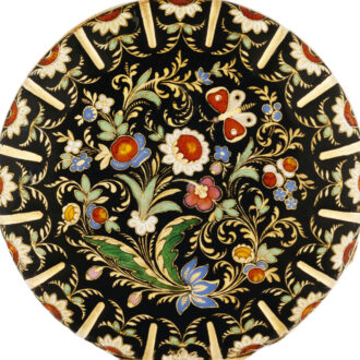 French 18K gold and champlevé enamel pocket watch Circa 1830