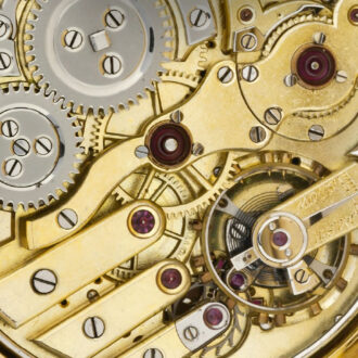 Fine Swiss 18k gold lever with five-minute repeater Circa 1880