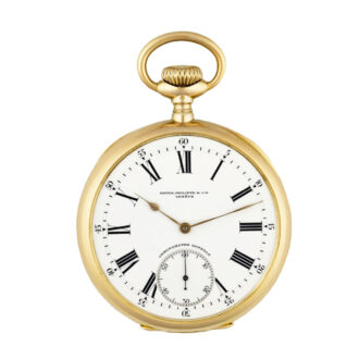 Swiss 18k yellow gold Chronometro Gondolo watch Circa 1910