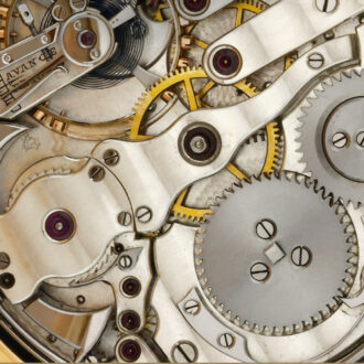 Swiss/French gold minute repeating pocket watch Circa 1890
