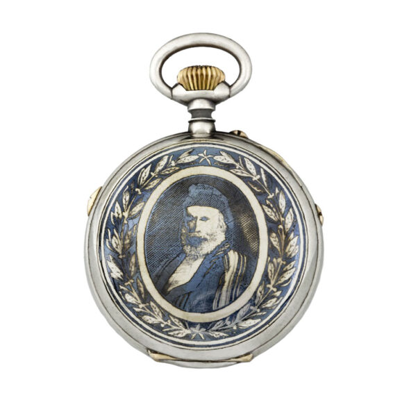 Swiss musical watch made for the Eastern market Circa 1880 Swiss musical watch made for the Eastern market Circa 1880