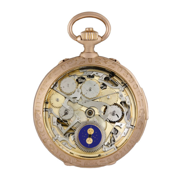 Highly important Swiss gold grande complication watch Circa 1873 Highly important Swiss gold grande complication watch Circa 1873