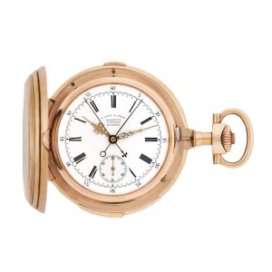 German gold repeater with 1st quality movement Circa 1884