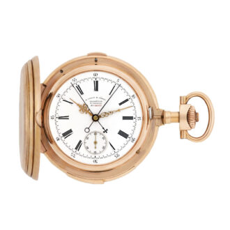 German gold repeater with 1st quality movement Circa 1884