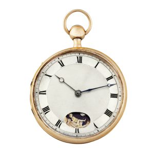 French gold repeater with concealed erotic automaton Circa 1825