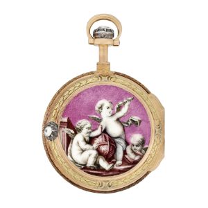 French 20k gold quarter repeating à toc pocket watch Circa 1770