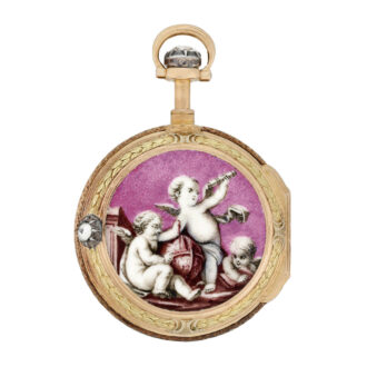 French 20k gold quarter repeating à toc pocket watch Circa 1770