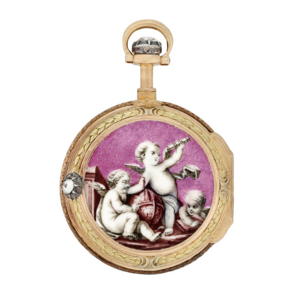 French 20k gold quarter repeating à toc pocket watch Circa 1770
