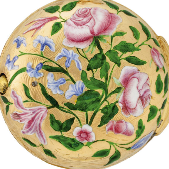 French 18K gold quarter repeating à toc pocket watch Circa 1765 French 18K gold quarter repeating à toc pocket watch Circa 1765