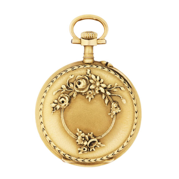 Elegant Swiss 18K gold Belle Epoque dress watch Circa 1910