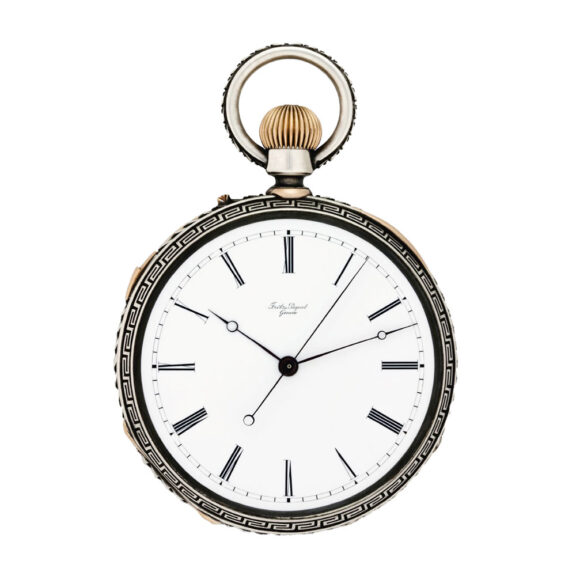 Swiss silver lever chronometer pocket watch Circa 1880