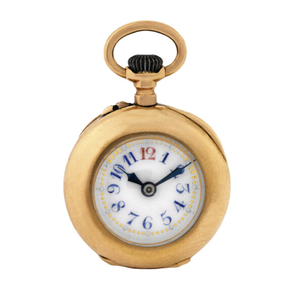 Very small French 18K rose gold pocket watch Circa 1880 Very small French 18K rose gold pocket watch Circa 1880