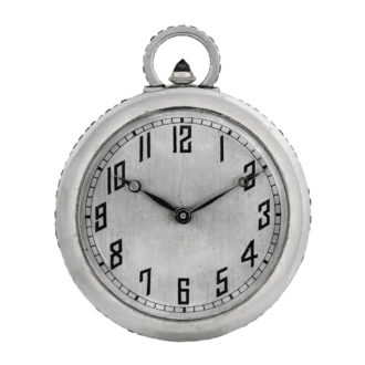 Thin Swiss platinum and sapphire Art Deco dress watch Circa 1925
