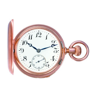 Swiss pink gold repeater made for the American market Circa 1883