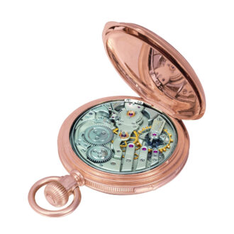 Swiss pink gold repeater made for the American market Circa 1883