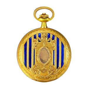 Swiss 18K two-tone yellow and pink gold dress watch Circa 1907