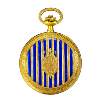 Swiss 18K two-tone yellow and pink gold dress watch Circa 1907