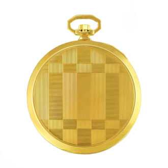Swiss 18K yellow gold Art Deco keyless dress watch Circa 1910