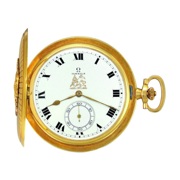 Historically important Swiss gold and enamel pocket watch Circa 1929 Historically important Swiss gold and enamel pocket watch Circa 1929