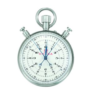 Rare Swiss stainless steel split-seconds chronograph Circa 1955