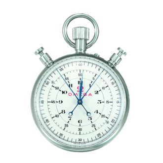 Rare Swiss stainless steel split-seconds chronograph Circa 1955