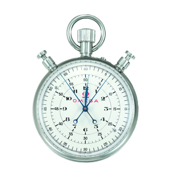 Rare Swiss stainless steel split-seconds chronograph Circa 1955