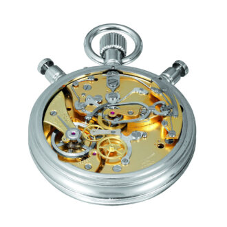 Rare Swiss stainless steel split-seconds chronograph Circa 1955