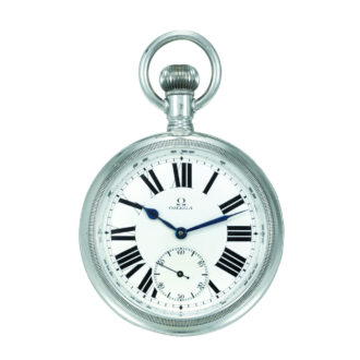 Very fine Swiss silver railway man's pocket watch Circa 1912 Very fine Swiss silver railway man's pocket watch Circa 1912
