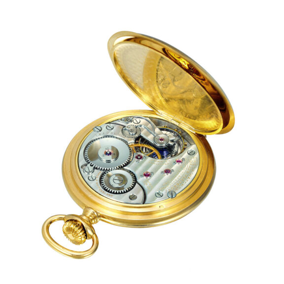 Important Swiss 14 carat gold pocket chronometer Circa 1929 Important Swiss 14 carat gold pocket chronometer Circa 1929