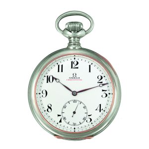 Important Swiss silver and 18 carat pink gold chronometer Circa 1912