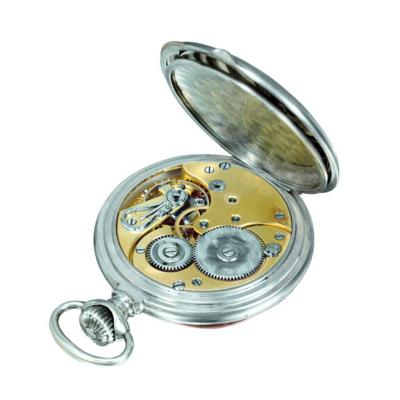 Important Swiss silver and 18 carat pink gold chronometer Circa 1912 Important Swiss silver and 18 carat pink gold chronometer Circa 1912