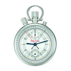 Swiss platinum split-seconds chronograph watch Circa 1995