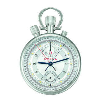 Swiss platinum split-seconds chronograph watch Circa 1995