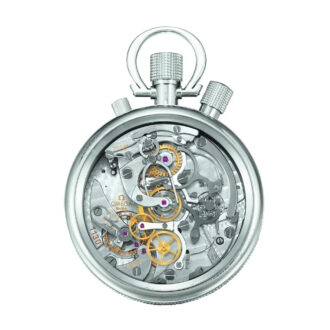 Swiss platinum split-seconds chronograph watch Circa 1995