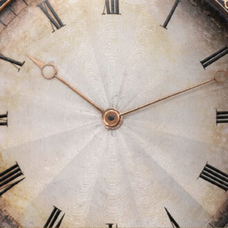 Swiss gold and enamel repeating pendant watch Circa 1850