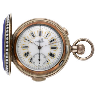 Swiss silver-gilt watch made for the Chinese market Circa 1900 Swiss silver-gilt watch made for the Chinese market Circa 1900