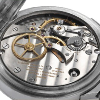 Fine Swiss stainless steel antimagnetic precision watch Circa 1940