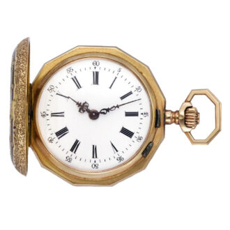Swiss 18K gold watch made for the Chinese market Circa 1890