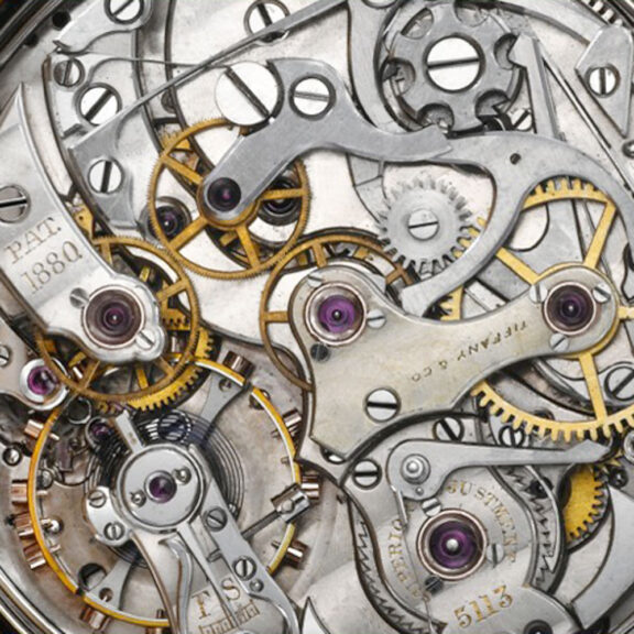 Swiss 18K gold minute repeating split-second chronograph Circa 1885 Swiss 18K gold minute repeating split-second chronograph Circa 1885