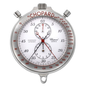 Large Swiss stainless steel split-seconds chronograph Circa 2000