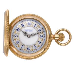 Elegant American 18K yellow gold lady's watch Circa 1900