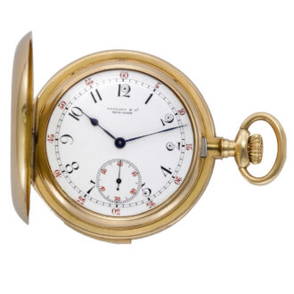 American gold minute repeating keyless pocket watch Circa 1910