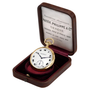 Swiss gold adjusted extra lever chronometer pocket watch Circa 1911